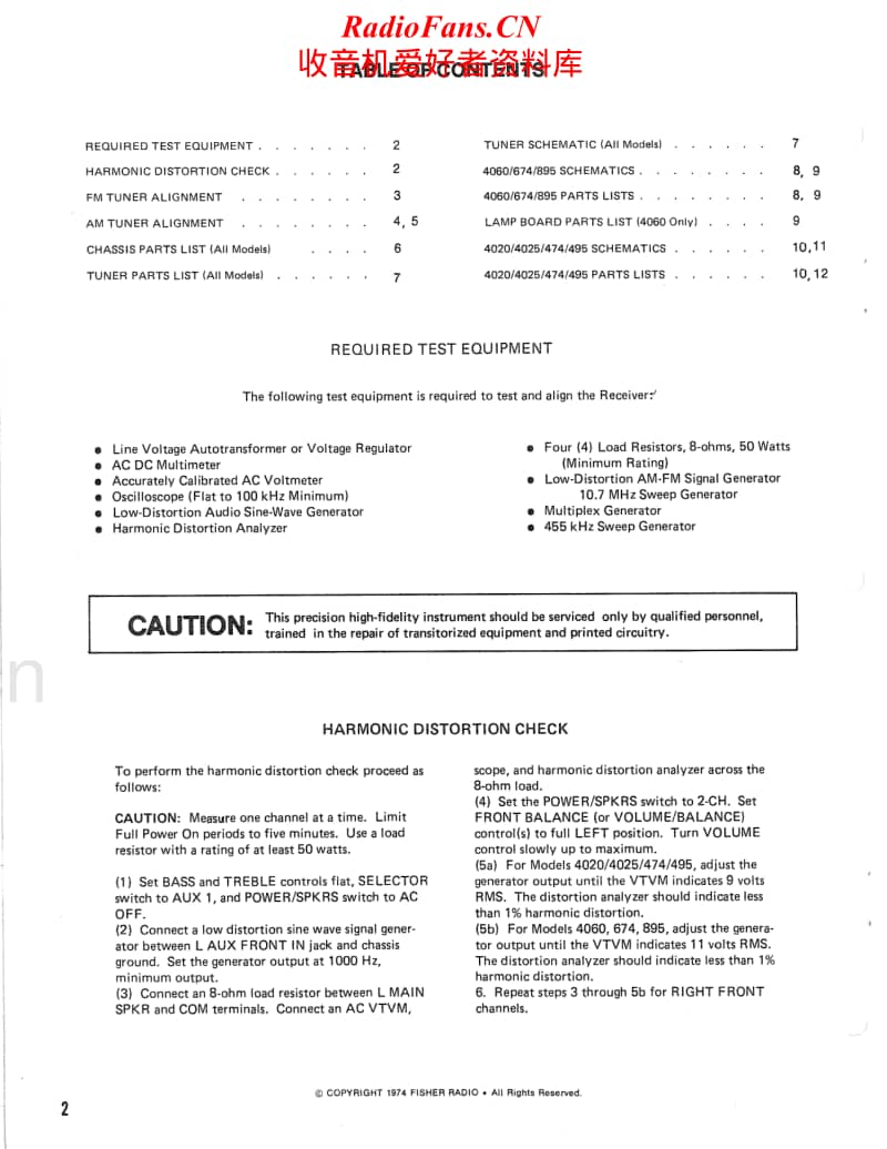 Fisher-895-Service-Manual电路原理图.pdf_第2页