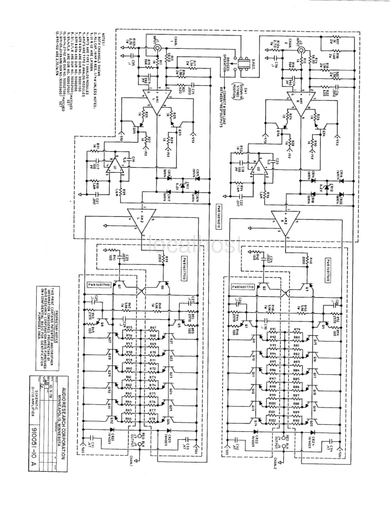 Audio-Research-D110-Schematic电路原理图.pdf_第2页
