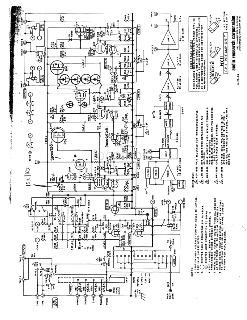 Audio-Research-SP11-MKII-Schematic电路原理图.pdf_第3页