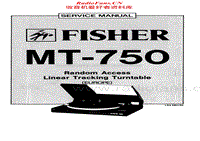 Fisher-MT-750-Service-Manual电路原理图.pdf