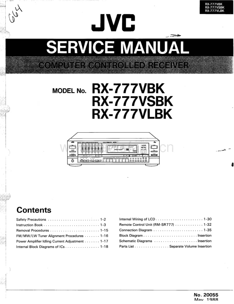 Jvc-RX-777-VBK-Service-Manual电路原理图.pdf_第1页