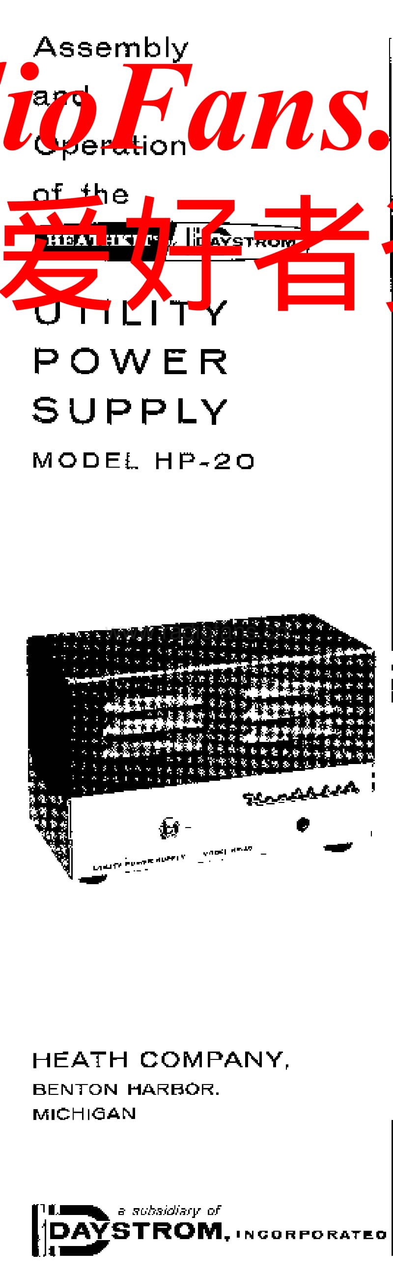 Heathkit-HP-20-Schematic电路原理图.pdf_第1页