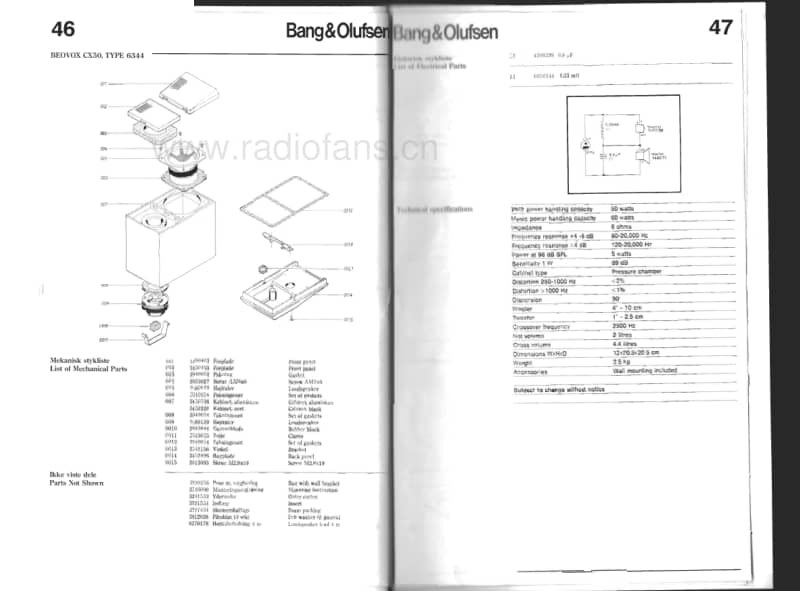 Bang-Olufsen-Beovox_MC-35-Service-Manual电路原理图.pdf_第2页