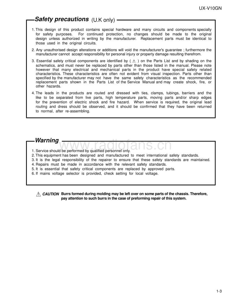 Jvc-UXV-10-GN-Service-Manual电路原理图.pdf_第3页