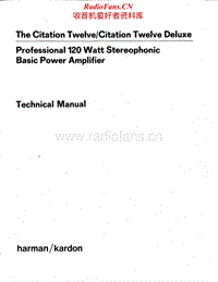 Harman-Kardon-Citation-12-Deluxe-Service-Manual电路原理图.pdf
