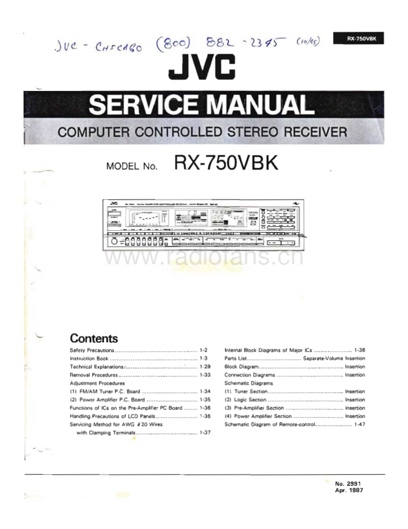 Jvc-RX-750VBK-Service-Manual电路原理图.pdf_第1页