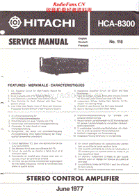 Hitachi-HCA-8300-Service-Manual电路原理图.pdf