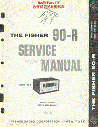 Fisher-90-R-Service-Manual电路原理图.pdf