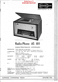 Continental-Edison-AS-811-Service-Manual电路原理图.pdf