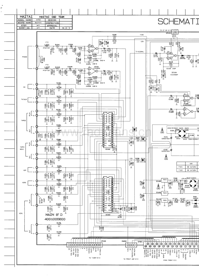 Harman-Kardon-AVR-41-Schematic电路原理图.pdf_第3页