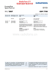 Grundig-GDP-7700-Service-Manual电路原理图.pdf