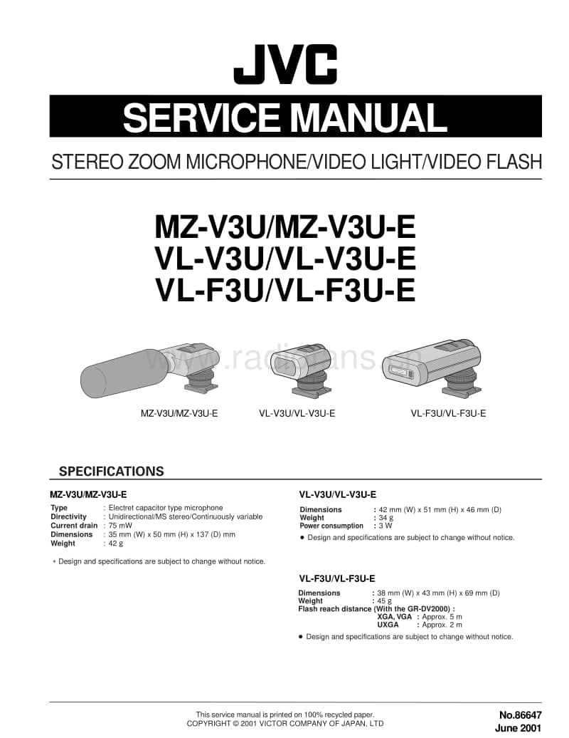 Jvc-VLF-3-U-Service-Manual电路原理图.pdf_第1页