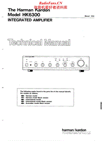 Harman-Kardon-HK-6300-Service-Manual电路原理图.pdf