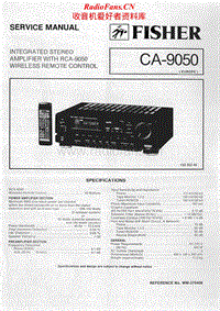 Fisher-CA-9050-Service-Manual电路原理图.pdf