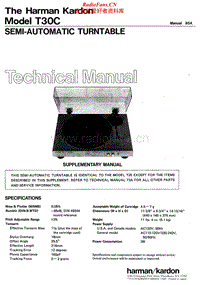 Harman-Kardon-T-30-C-Service-Manual电路原理图.pdf