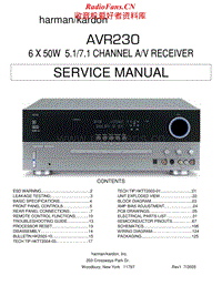 Harman-Kardon-AVR-230-Service-Manual电路原理图.pdf