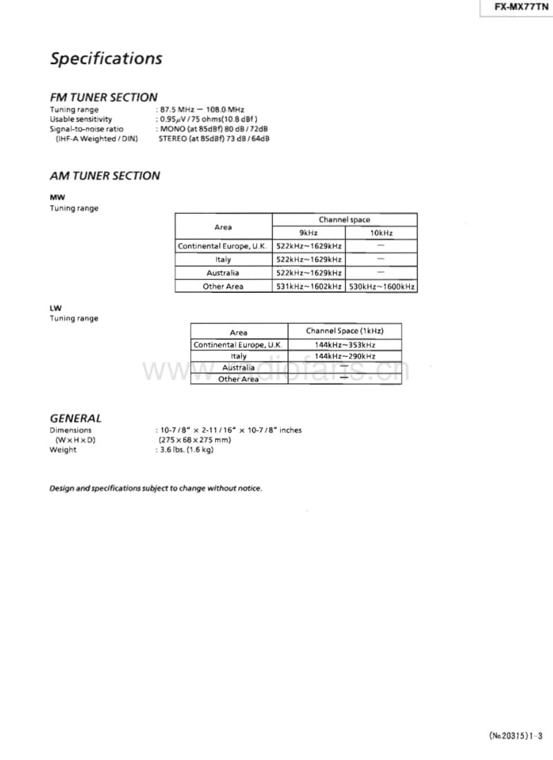 Jvc-FXMX-77-TN-Service-Manual电路原理图.pdf_第3页