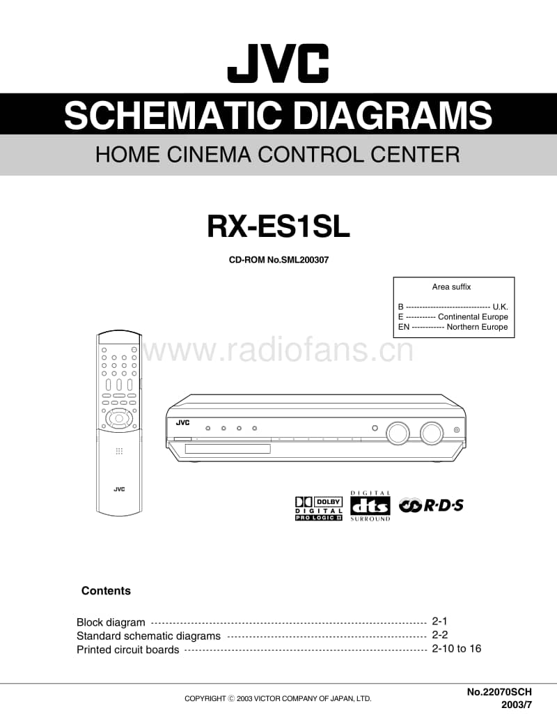 Jvc-RXES-1-SL-Schematic电路原理图.pdf_第1页