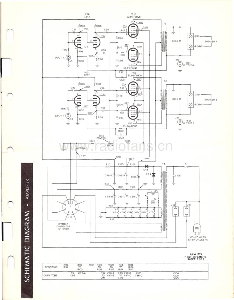 Fisher-CUSTOM-ELECTRA-E-44-Service-Manual电路原理图.pdf_第3页