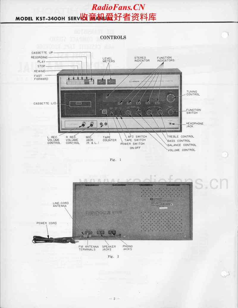 Hitachi-KST-3400-H-Service-Manual电路原理图.pdf_第2页