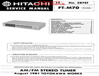 Hitachi-FTM-70-Service-Manual电路原理图.pdf