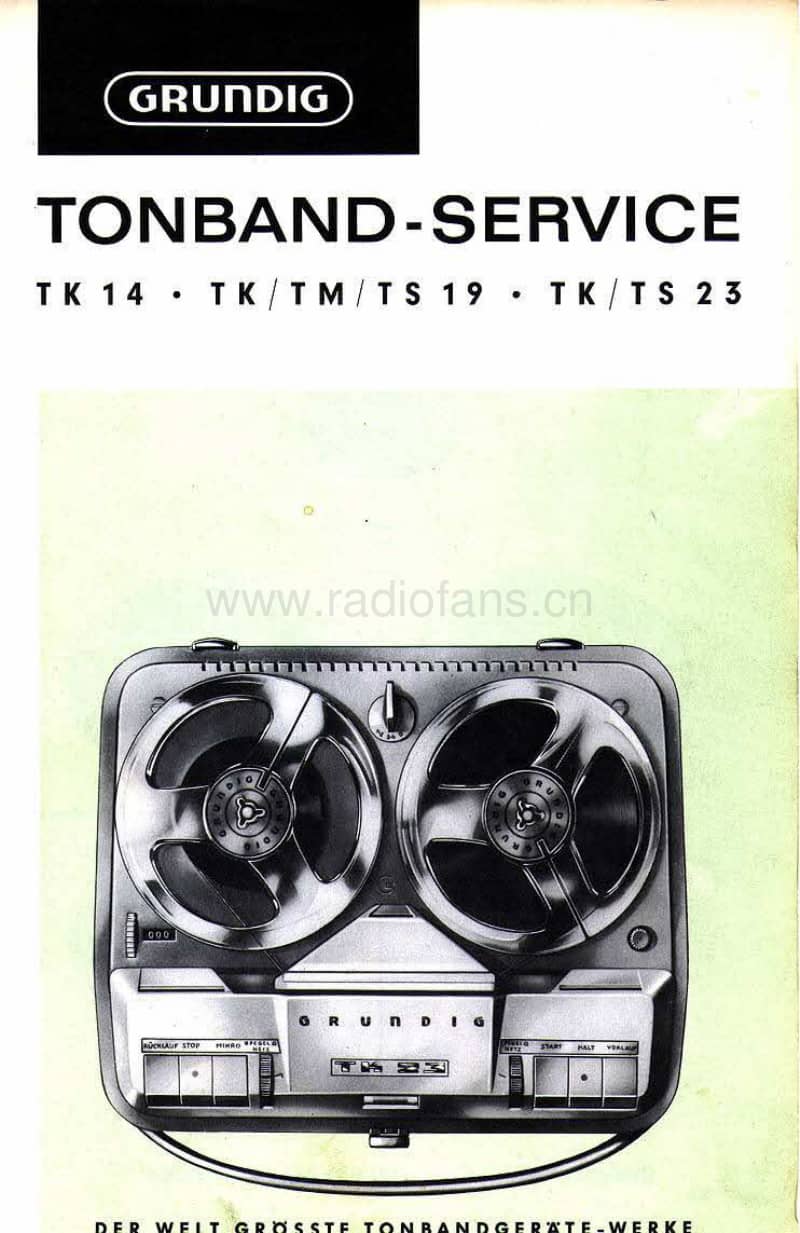 Grundig-TK-23-Service-Manual电路原理图.pdf_第1页