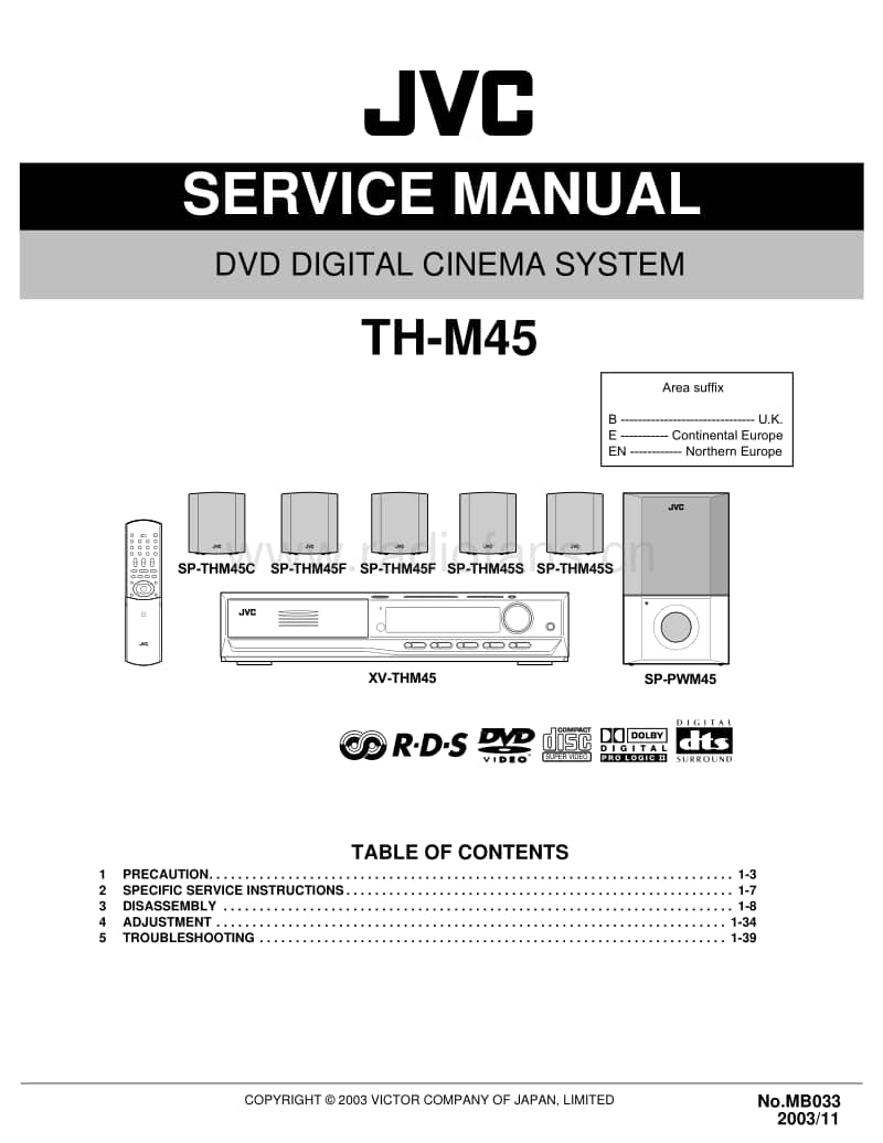 Jvc-THM-45-Service-Manual电路原理图.pdf_第1页