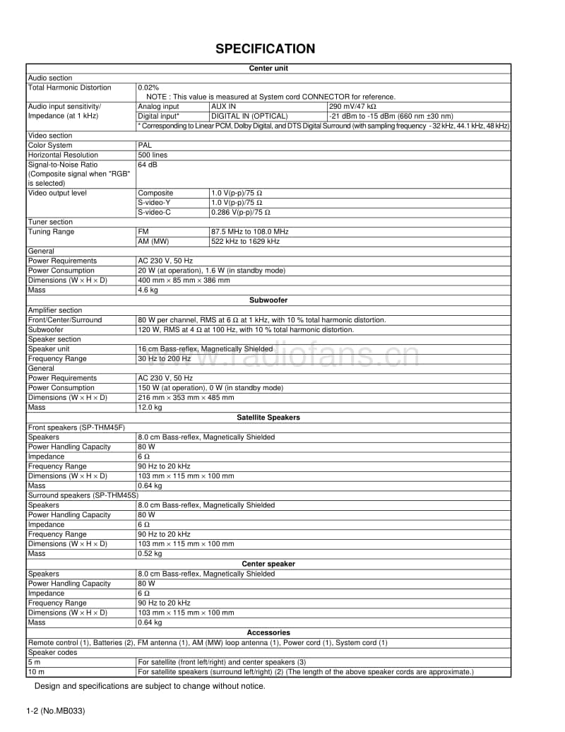 Jvc-THM-45-Service-Manual电路原理图.pdf_第2页