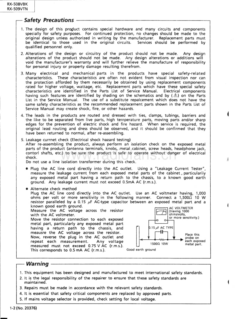 Jvc-RX-509-VTN-Service-Manual电路原理图.pdf_第2页
