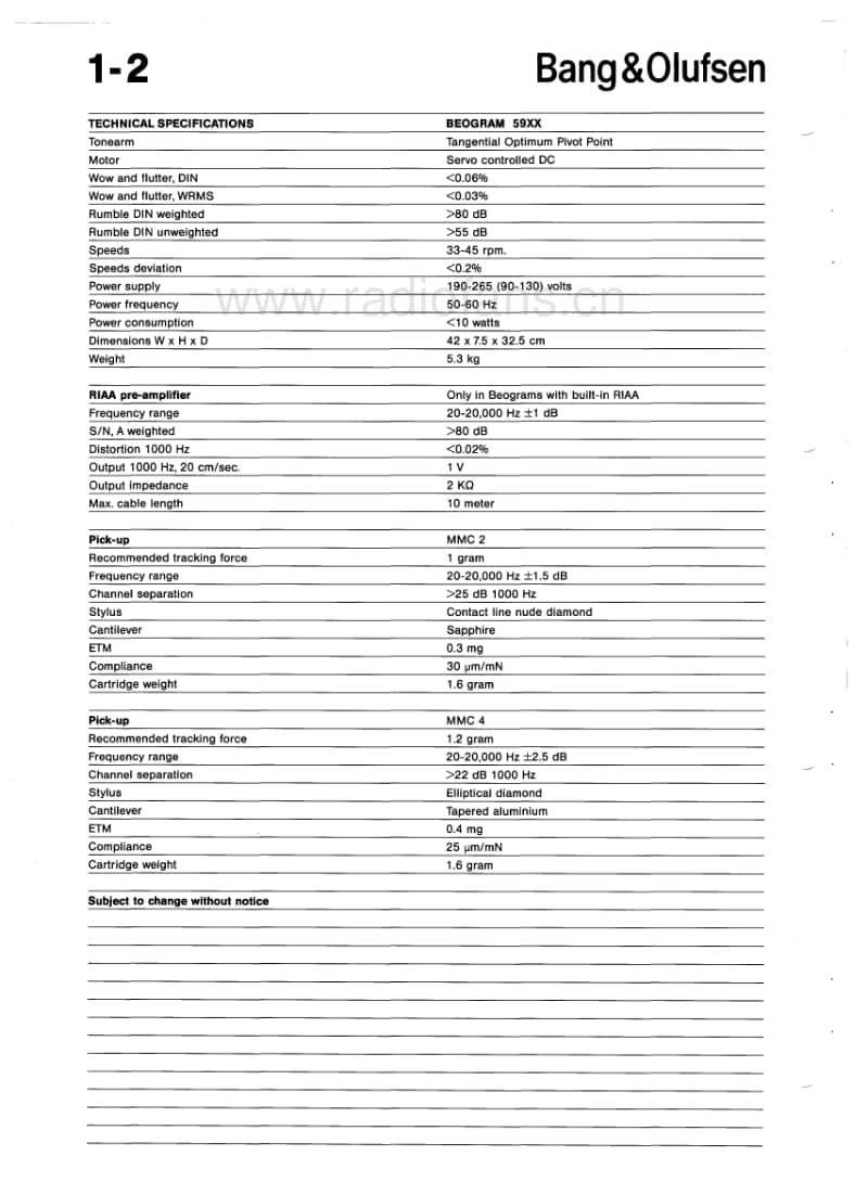 Bang-Olufsen-Beogram_7000-Service-Manual电路原理图.pdf_第3页