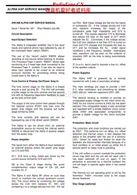 Arcam-ALPHA-9P-Service-Manual电路原理图.pdf