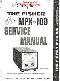 Fisher-MPX-100-Service-Manual-2电路原理图.pdf