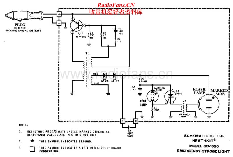 Heathkit-GD-1026-Schematic-2电路原理图.pdf_第1页