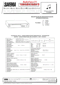 Continental-Edison-TU-3032-Service-Manual电路原理图.pdf