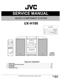 Jvc-UXH-100-Service-Manual电路原理图.pdf