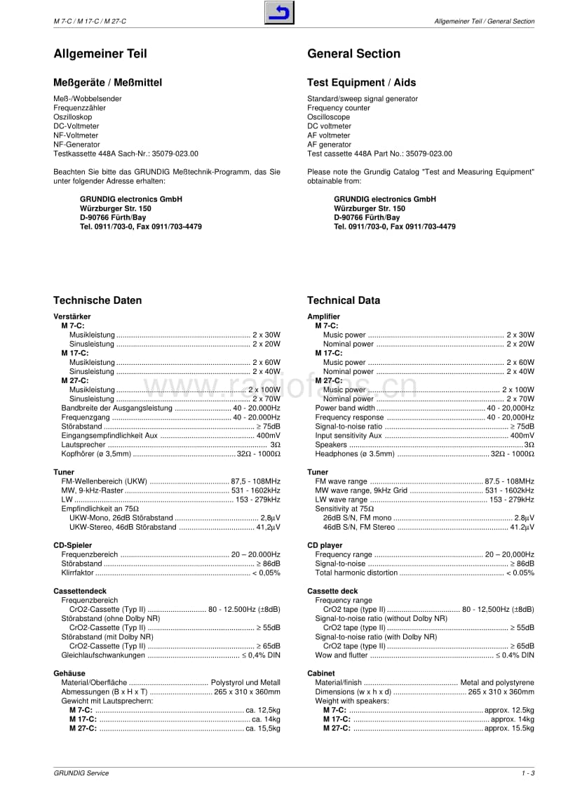 Grundig-M-7-C-M-17-C-M-27-C-Service-Manual(2)电路原理图.pdf_第3页