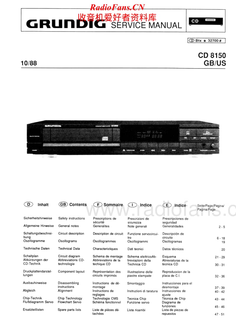 Grundig-CD-8150-Service-Manual电路原理图.pdf_第1页