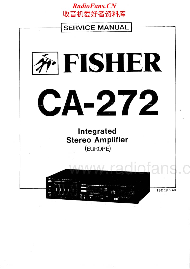 Fisher-CA-272-Service-Manual电路原理图.pdf_第1页