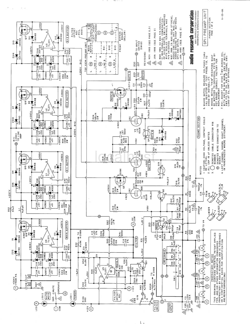 Audio-Research-SP11-sp11PS-Schematic电路原理图.pdf_第2页