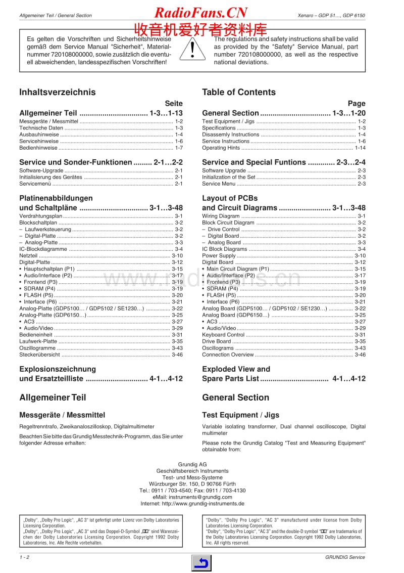 Grundig-Malaga-SE-1230-Service-Manual-2电路原理图.pdf_第2页