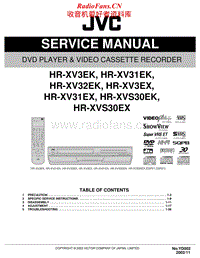 Jvc-HRXV-30-EK-Service-Manual电路原理图.pdf