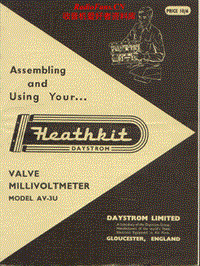 Heathkit-AV-3U-Service-Manual电路原理图.pdf