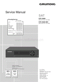 Grundig-STR-2300-Service-Manual电路原理图.pdf