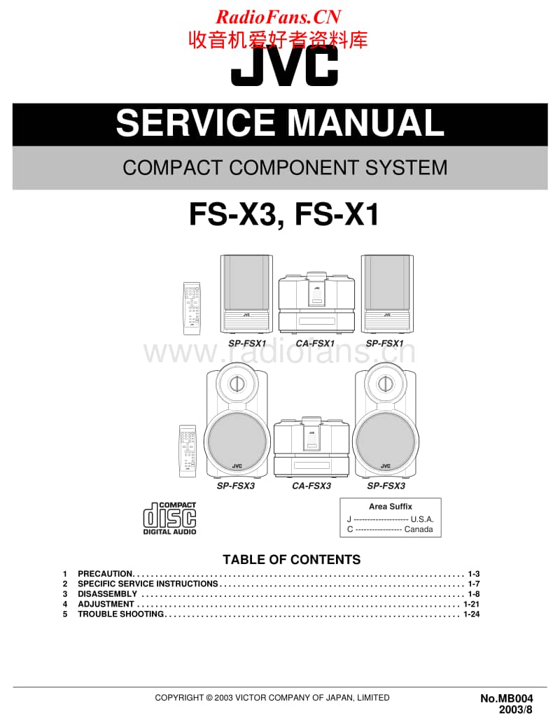 Jvc-FSX-1-Service-Manual电路原理图.pdf_第1页