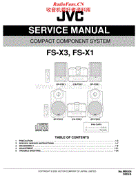 Jvc-FSX-1-Service-Manual电路原理图.pdf