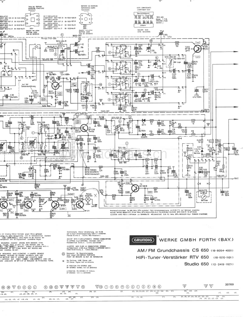 Grundig-CS-RTV-Studio-650-Schematics电路原理图.pdf_第3页