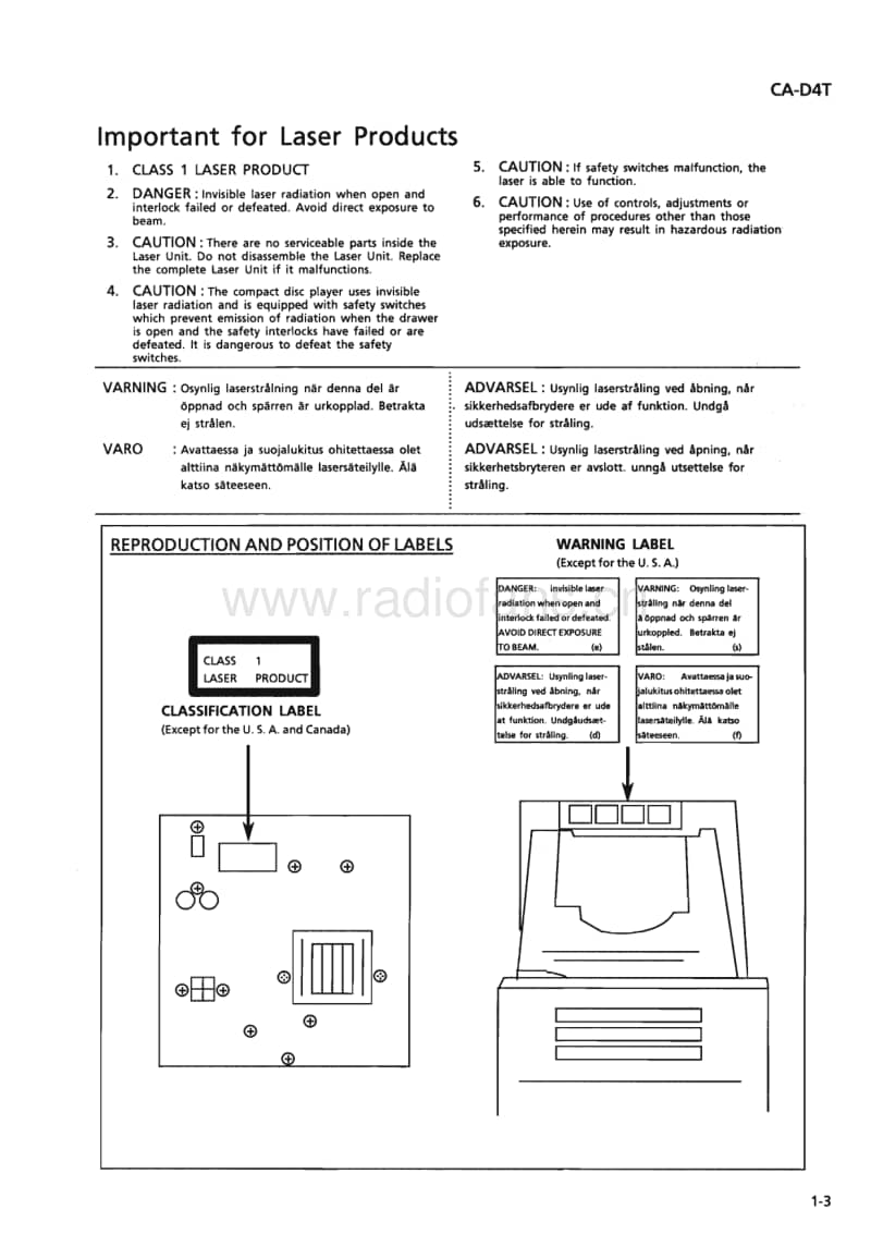 Jvc-CAD-4-T-Service-Manual电路原理图.pdf_第3页