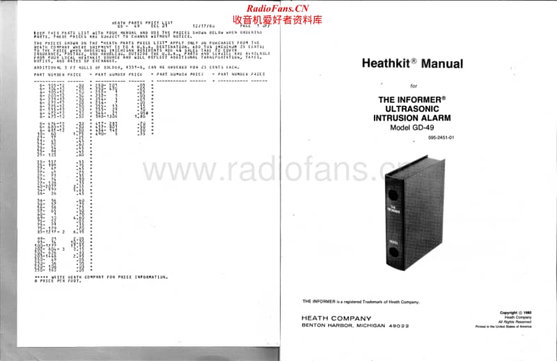 Heathkit-GD-49-Manual电路原理图.pdf_第1页