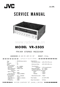 Jvc-VR-5505-Service-Manual电路原理图.pdf