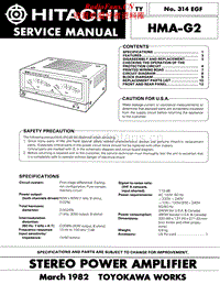 Hitachi-HMAG-2-Service-Manual(1)电路原理图.pdf